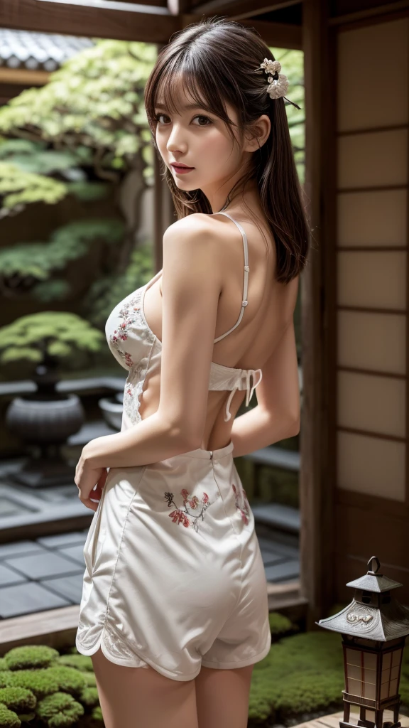 (((High resolution, high detail, very accurate, table top))),photograph & realistic atmosphere,shiny skin,beautiful skin,fine white skin,detailed face,fine eyes、dark blue eyes,very beautiful eyes,lip details、very beautiful face,very well-shaped face、lifelike face,shining beautiful lips,beautiful eyebrows,、,Natural makeup perfect for professional models,japanese idol,korean idol,very beautiful woman,very beautiful girl,(((big breasts,A very beautiful line from the big chest to the toes.,If you sit with your legs spread wide, you can see your thighs better..,special and elegant ornaments,necklace,bracelet, ring, earrings,))),Decorations designed in detail,(((17 year old girl,I photographed the whole body,Very beautiful Japan ,,beautiful brown shortcut,Moisturizes the eyes,gentle smile,tear sacs decrease))),looking at the viewer,beautiful gesture,beautiful immature body, innocence,(((photorealism,Point the camera up from the ground))),real live action,nail art,((beautiful butt、thin legs,diagonal shot,turned around,I can see your back)),超A High resolution、A masterpiece with attention to detail,natural and realistic face,soft natural light and,(((((completely naked、All nude))))(((Spread your legs wide open and show your genitals)))((White sticky liquid on the butt)))(((Show the clinic)))(((Focus on genitals)))