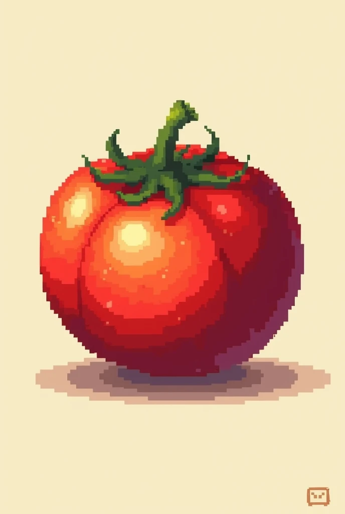 tomato　pixel art