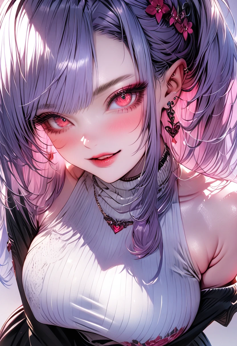 ahegao, hypnosis, hollowed eyes, drugged, sobbering, heart-shaped pupils,sexually aroused expression