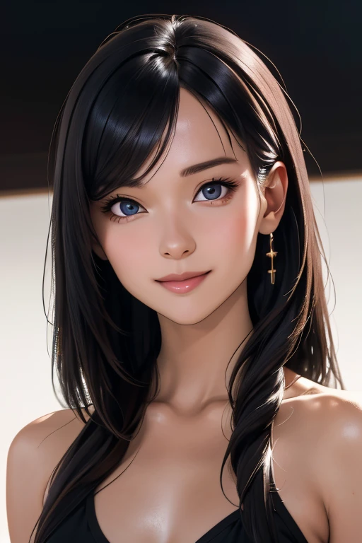 (Browsing Caution), (RAW Photos), (Realistic), (Photorealistic), Ultra-high resolution, masterpiece, Highest quality, Portraiture, facial Portraiture, Perfect lighting, Detailed lighting, Dramatic Shadows, Ray Tracing, Pure Eros Face_v1, Urzan-6500-v1.1, ((smile)), full body,