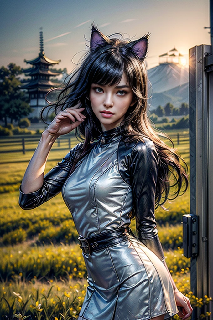 BREAK, 1girl, solo, looking at viewer, flat bangs, (young cute beautiful 18-year-old girl:1.1), 3d face, beautiful girl, pretty, girlface, kpop idol, supermodel, woman posing for a photo, stunning innocent symmetry face, perfect body, medium breast, slim waist, slim legs, (high detailed skin:1.2), glowing eyes, goddess, natural skin texture, shiny skin, White skin, Beautiful detailed face, detailed face, real skin texture, cute delicate face, finely detailed face, golden ratio, golden ratio face, expressive eyes, perfect face, perfect skin, flawless face, clear face, shiny hair, pale skin, Proper body proportion, perfect anatomy, realistic skin texture, luscious lips, glossy lips, natural makeup, beautiful bright pupils, slender figure, intricate eyes, detailed pupils, detailed face and eyes, longeyelashes, blush, good hand, finely detailed skin, oily skin, BREAK, ((((ember, battlefield, volumetric fog, grey mist, (white long hair:1.4), (ecstasy of silk:1.1), spider web, (chain:1.1), (On a dark moonlit night:1.6), (in a spooky ancient dungeon:1.2), in a heavily guarded cage, moonlight shines in through a small window, (In the center of the picture is a female assassin struggling to break free from the shackles:1.4), (She breaks the thick iron chain with amazing strength:1.3), (Werewolf soldiers guarding the prison came from all directions with weapons:1.5), (Destroyed buildings:1.2), (ruined walls:1.1), (scars:1.3), claw marks, (flames splashing:1.3), (werewolf's huge claws, wolf eyes with green light:1.2), (A pack of wolves surrounded her:1.6), full of murderous, fighting state, (blood moon:1.4), chilling atmosphere, flames, cobwebs, candles, (torture tools:1.1), (floating colorful sparkles:1.2), (energy beams:1.3), cyberpunk neon light, volcano, (lava:1.1), Doomsday atmosphere, flames soaring into the sky, candlelight, desperate and helpless prisoners, jail, prison, East Asian architecture, ancient China, skeletons, horror , chilling, bloody, huge warfare battle