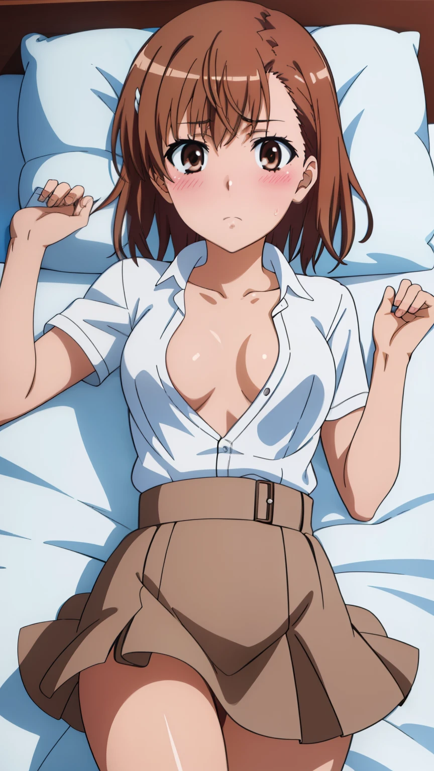 score_9, score_8_superior, score_7_superior, sauce_anime, (ambient light),   , (1 tall girl ),  
Sagiri Yamada Asaemon, Sagiriyamada Asaemon, Long Hair, brown Hair,, Brown eyes, wince,frown,
show off breast white kimono, undress kimono,  In the same way,    ((missionary position:1.5)), lesbian,                                                                         
((rape)) , , nsfw ,  shackles , , wet body, (steam), , yuri,
in beautiful bed, bed room ,, blush,  love juice,お漏らし, 
alone, Dutch Angle, View your viewers, Cowboy Shot, detailed sex, nipples , open mouth ,  erectile nipples,  black lace pants , cameltoe , [large breast],