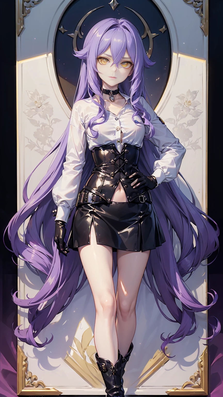 <lora:edgCorsetHoodies:0.8> edgCorset, hoodie, wearing a hoodie with a corset, cowboy shot,   <lora:Fern:0.8> FernFrieren, very long hair, purple eyes, (purple pupils),, ultra detailed, masterpiece, best quality, aesthetic, detailed,