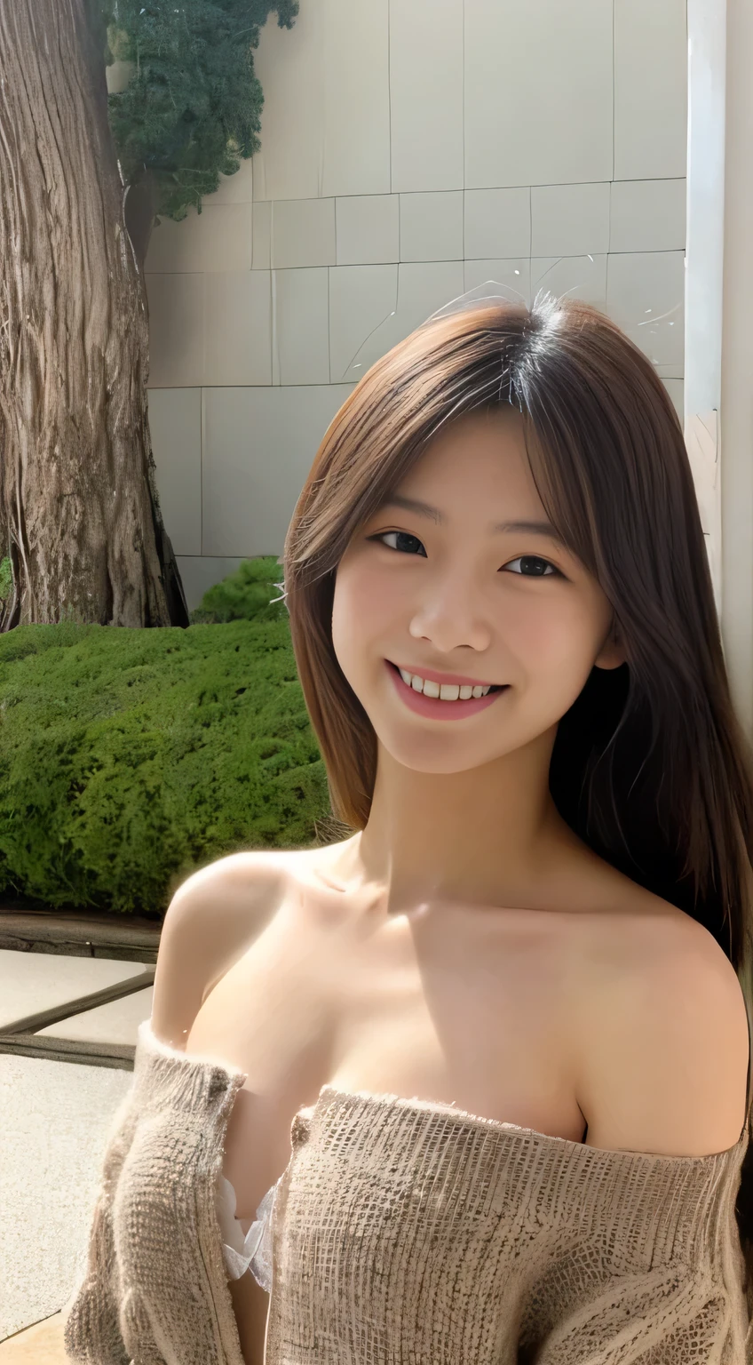 masterpiece,best quality,((nude)),(Japanese ),((Beautiful girl)),cleavage,indoor,(perfect body beauty:1.2),(shy smile),beautiful teeth,