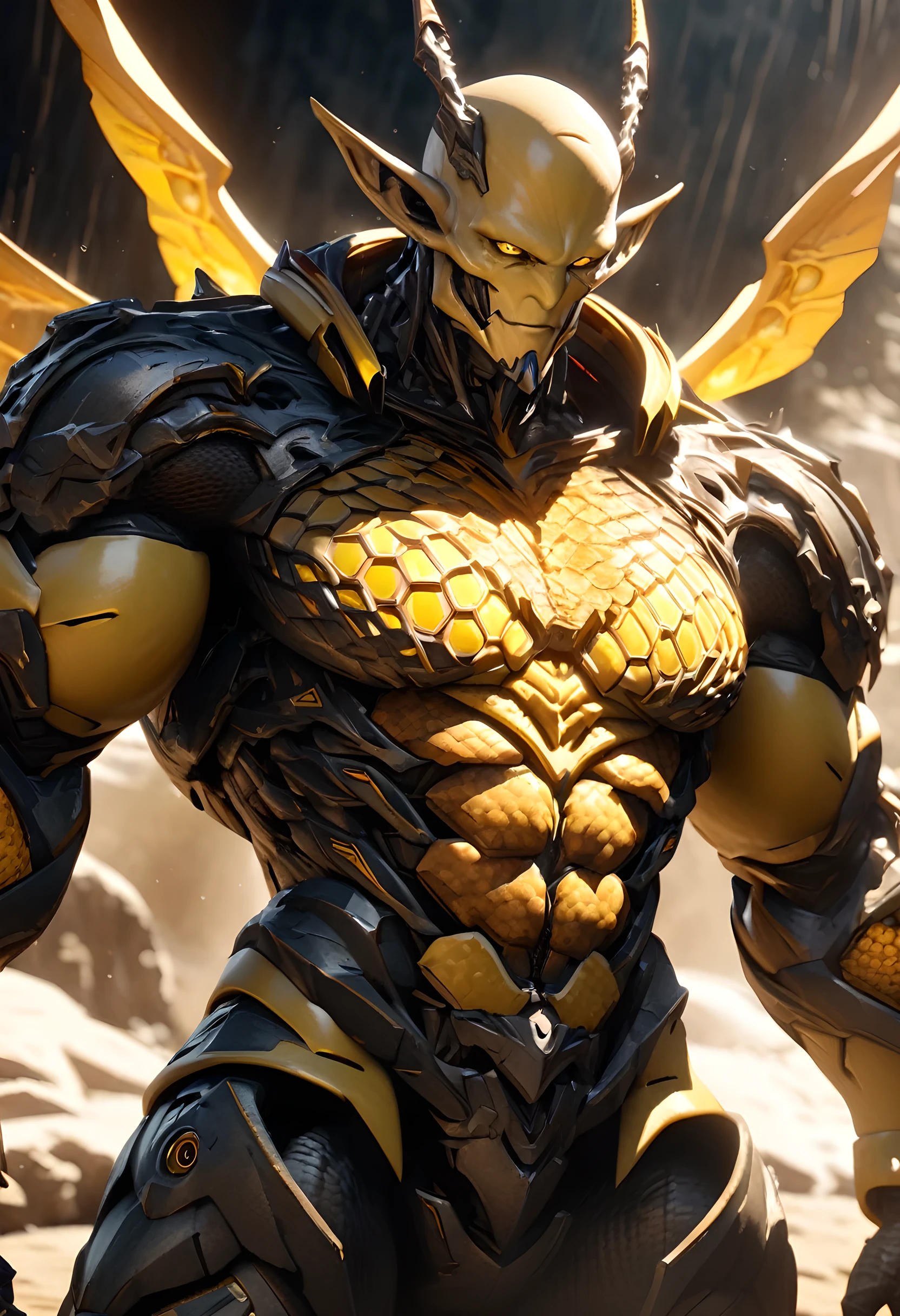 shenron, Mechanical Armor, cleanness, Muscle Body