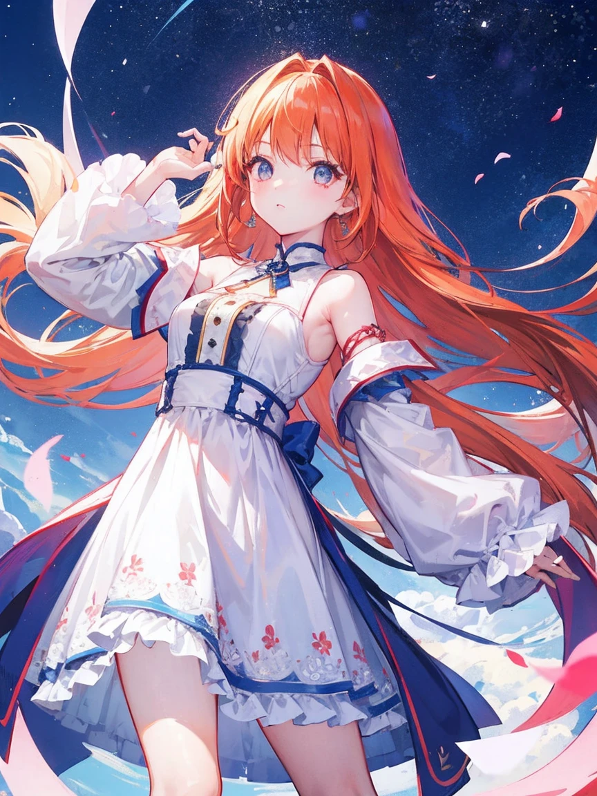 porate、School uniforms、bright expression、The cutest face in the world、young and shiny white shiny skin、The most beautiful and beautiful in the world、ultimate beauty girl、The most beautiful in the world,The brightest apricot flesh-colored hair、shinny hair、Super long silky straight hair、Beautiful bangs that shine、Sparkling crystal clear and charming light blue eyes、Very nice and lovely girl、Lush bust