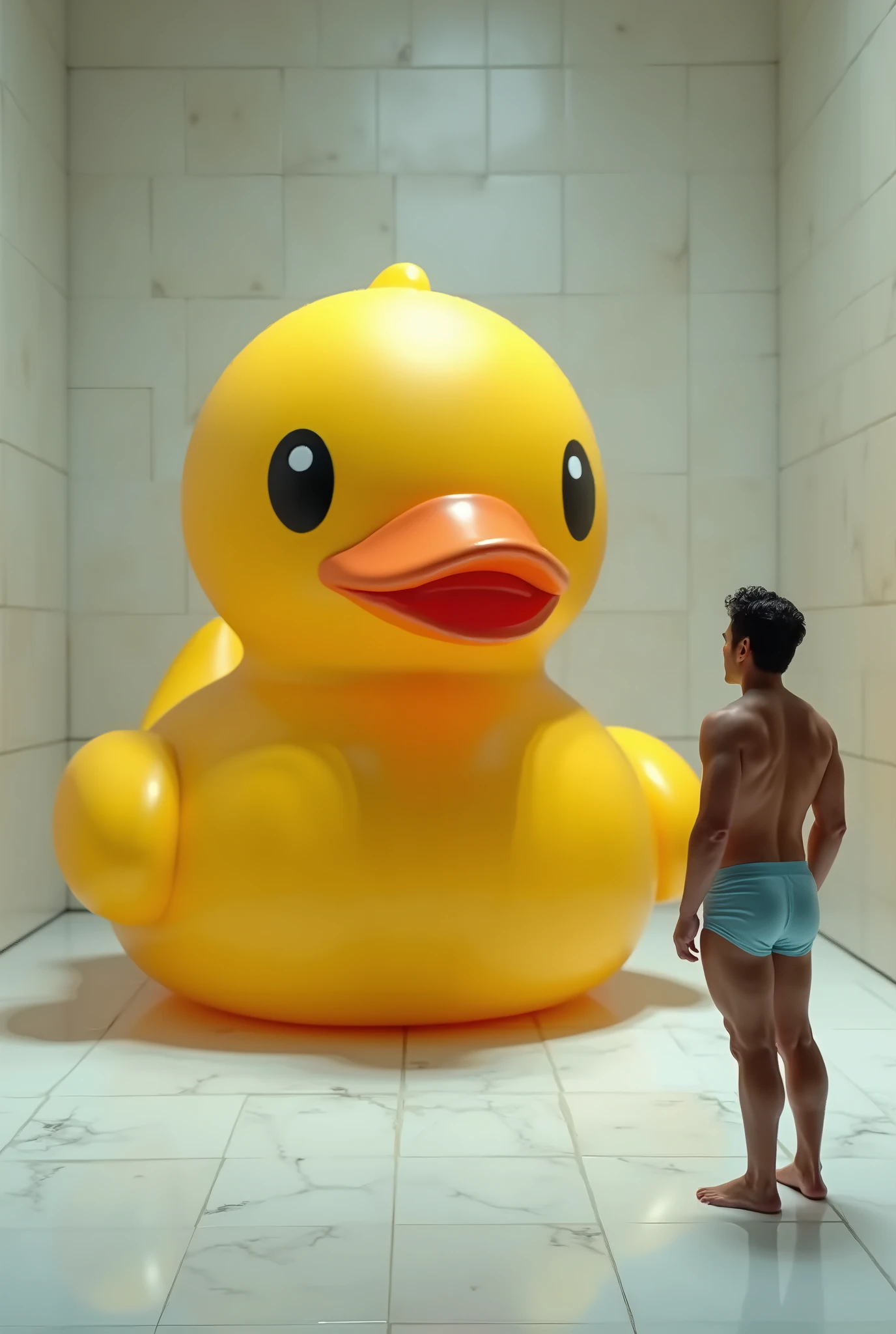 wani wani panic,
Dynamic angle, (Anime), (swimming underwater in coral reef, happy facial expression, redneck 35yo adult man:1.2), belly hairy chest Bara, erect xpenis penis scrotum, visible butt between thighs, calves barefoot arms pubic hair, (bubbles:1.2) stubble, (micro-air bubbles:1.3),(full body shot:1.2), vibrant colors,
<lora:xpenisv2:1>,