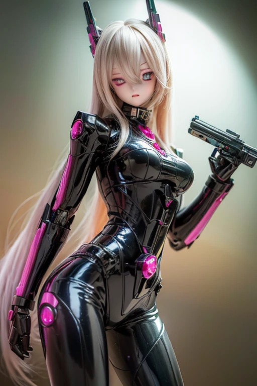 beautiful face,face is japanese, 1 female, big, Curvaceous, (16k, RAW photo, highest quality, masterpiece: 1.2), (HDR, realistic, realistic: 1.37) (tube attached to the body), ((((spider web bikini cyborg robot parts)))), (light gray hair), long hair, wavy hair, twin tails, medium shot, ( enchanting smile)), (black eye), double eyelid, princess cut, from below, (whole body),take a pose,,in the laboratory,( tube connected to blood vessel),((mechanical vertebrae attached to the back)),((Mechanical neck attached to the neck)),(Wires and cables attached to head and body),(character focus),SF,perfect woman image,The perfect Anatomy, anatomy, whole bodyショット, Up to 4 fingers and 1 thumb relationship,