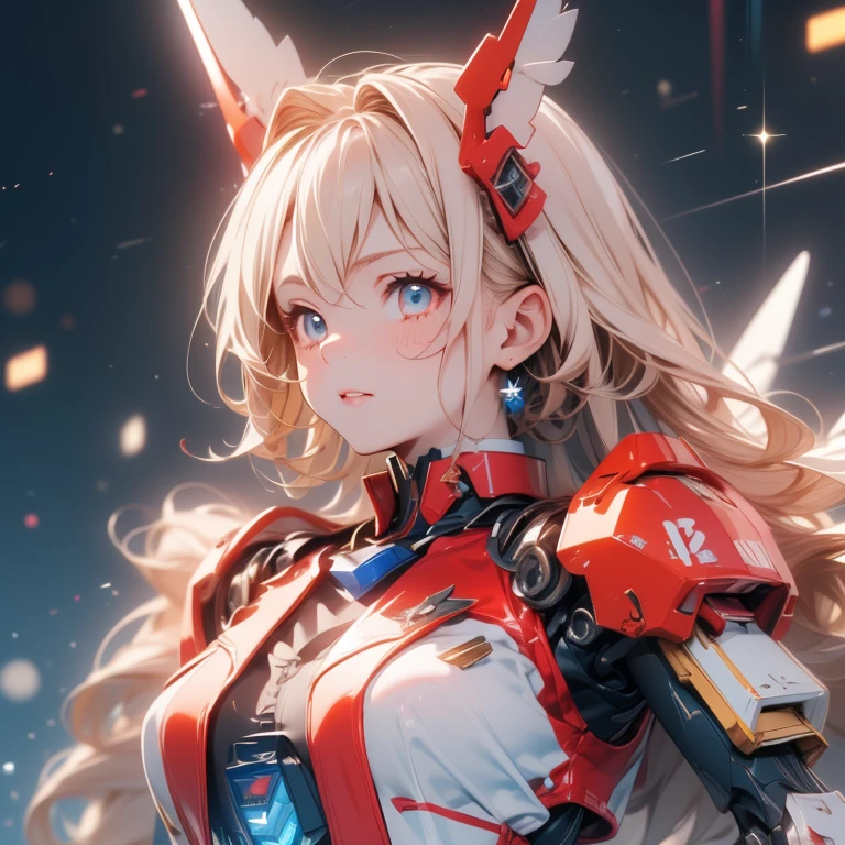 ((ヘッドshot:1.6))、(((Mai Shiranui:1.3)))、(((Shining lenses on both breasts:1.3)))、((Blue pillars of light are emanating from both chests...:1.3))、(((Dynamic pose:1.8)))、smile、((8k)), ((32K)), ((最high quality)), ((masterpiece)), ((超High resolution)), ((Tmasterpiece)), ((Halation:1.4))、((Mechaニカルheadgear:1.2))、((Cyber Headphones:1.3))Fine skin, high qualityの生地, high qualityな金属の質感、((Beautiful and dense face))、RAW Photos、Professional, Ultra-fine painting, ((alone)), beautiful胸、最high quality, Very detailed, Very detailed詳細, Finer details, とてもbeautiful, ((Princess Knight Robot:1.2)),  (Joints of machines, Mechanical Limbs:1.3), (The internal structure of the machine is exposed:1.3), (High ponytail:1.1), (Beautiful and huge mechanical breasts)、White Veil, cowboy_shot, Side Focus, headgear, Shiny、(Five Fingers, Four fingers and thumb),Concept Art, Anime fantasy artwork, Detailed fantasy art, (Has brown hair and large white wings,), (((High ponytail))), (Mecha:1.6)、Sleek and intimidating design, ((Commander-in-Chief&#39;arm)), (Perfect robot body)、純白と青紫のarmまたは, Symmetrical wings, 8kHigh resolution, Detailed Art, 8kでのキャラクターアートの3Dレンダリング, neat legs, Defined, Defined fingers,((headshot:1.3))、((masterpiece)), ((最high quality)), ((Very detailedなイラスト)), ((Very detailedな背景)), ((Realistic lighting))、Rough skin, Very detailedな, Advanced Details, high quality, 最high quality, High resolution, 1080P, hard disk, beautiful,(War Machine),beautifulサイボーグの女性,Mechaサイボーグ、(((Owns a large mechanical kunai:1.6)))、((attack posture:1.6))、((((Cyber Bed Phone:1.8))))、((機械式headgear:1.6))、(((Android wearing heavy mirror-like mechanical armor:1.2)))、(((High ponytail:1.3)))、((Mai Shiranui:1.2))、(Attack behavior:1.6)、(((Combat Stance:1.6)))、((Throw a punch)) 、1 person、Age 25, Japanese Mature, beautiful指, beautiful長い脚, beautiful体, beautiful鼻, beautifulキャラクターデザイン, Perfect Eyes, Perfect Face, jewelry, hair ornaments, king of fighters,
(Tabletop, 最high qualityの, 最high quality, beautiful and aesthetic: 1.2), Very detailed, More detailed,Proper body balance,Tabletop,超high qualityの出力画像,High resolution,Intricate details,とても繊細でbeautiful髪,Realistic photos,dream-like,Professionalフェッショナル照明,Realistic Shadows,Focus Only,
(Big Breasts:1.2,) ,