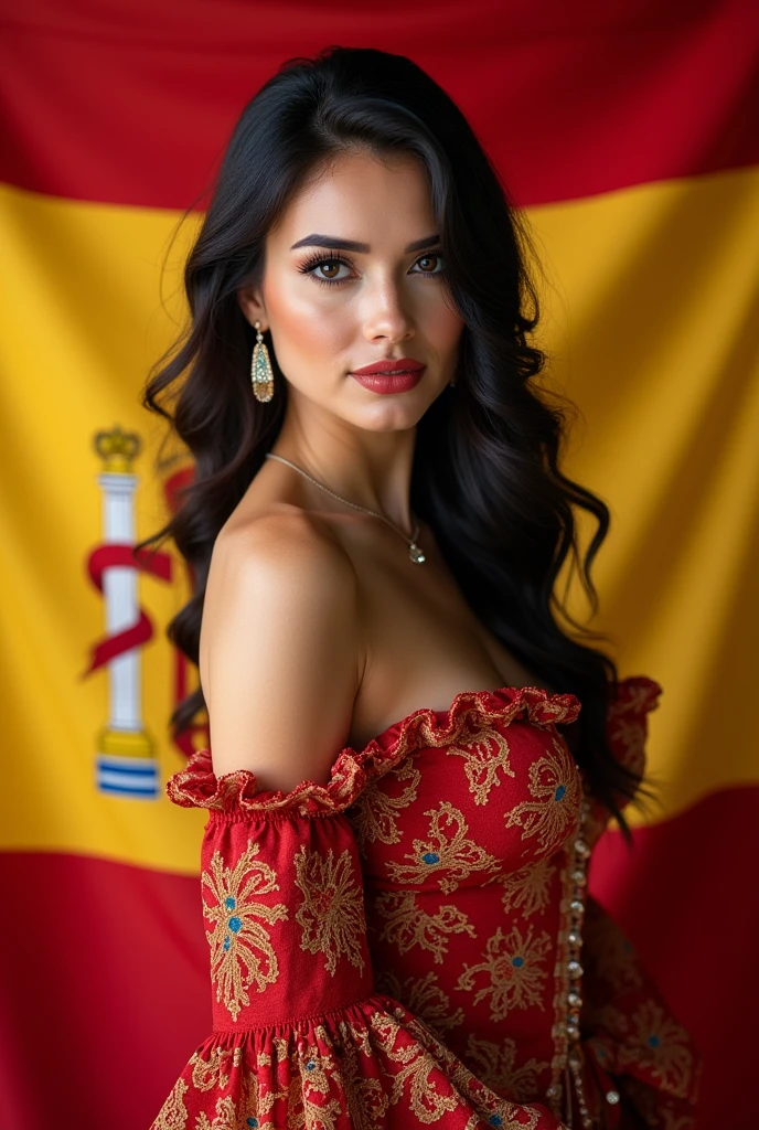<lora:IDropMyPanty:1.0>1980, photo of a cute young woman from Spain in traditional clothing idropmypanty panty pull at a red herring, detailed vagina, happy, flirting, tack sharp