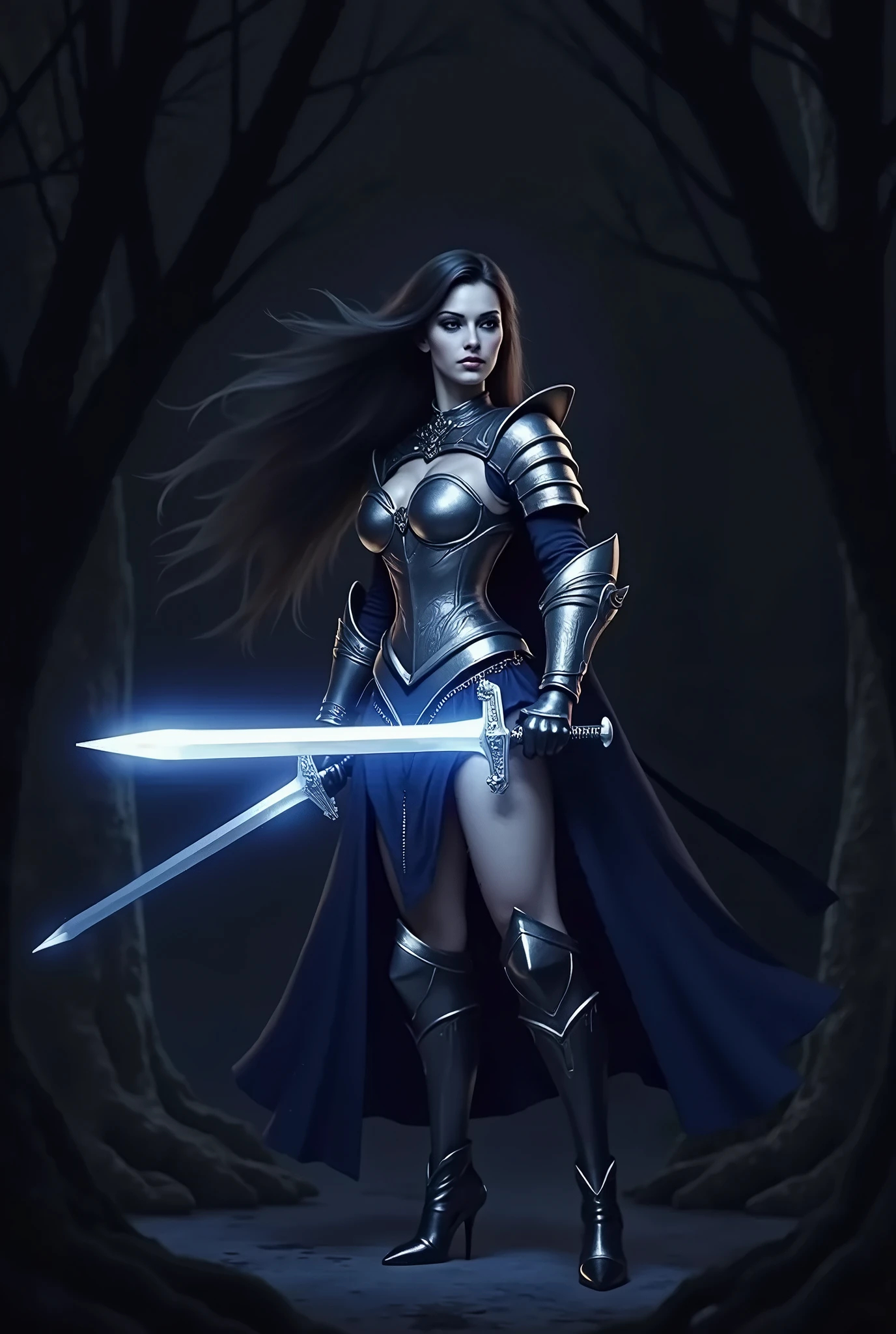 Woman in armor and a sword standing in front of a castle, beautiful female knight, of a beautiful female knight, female knight, girl in knight armor, fantasy paladin woman, gorgeous female paladin, portrait knight female, strong fantasy knight, female paladin, gothic knight, portrait of female paladin