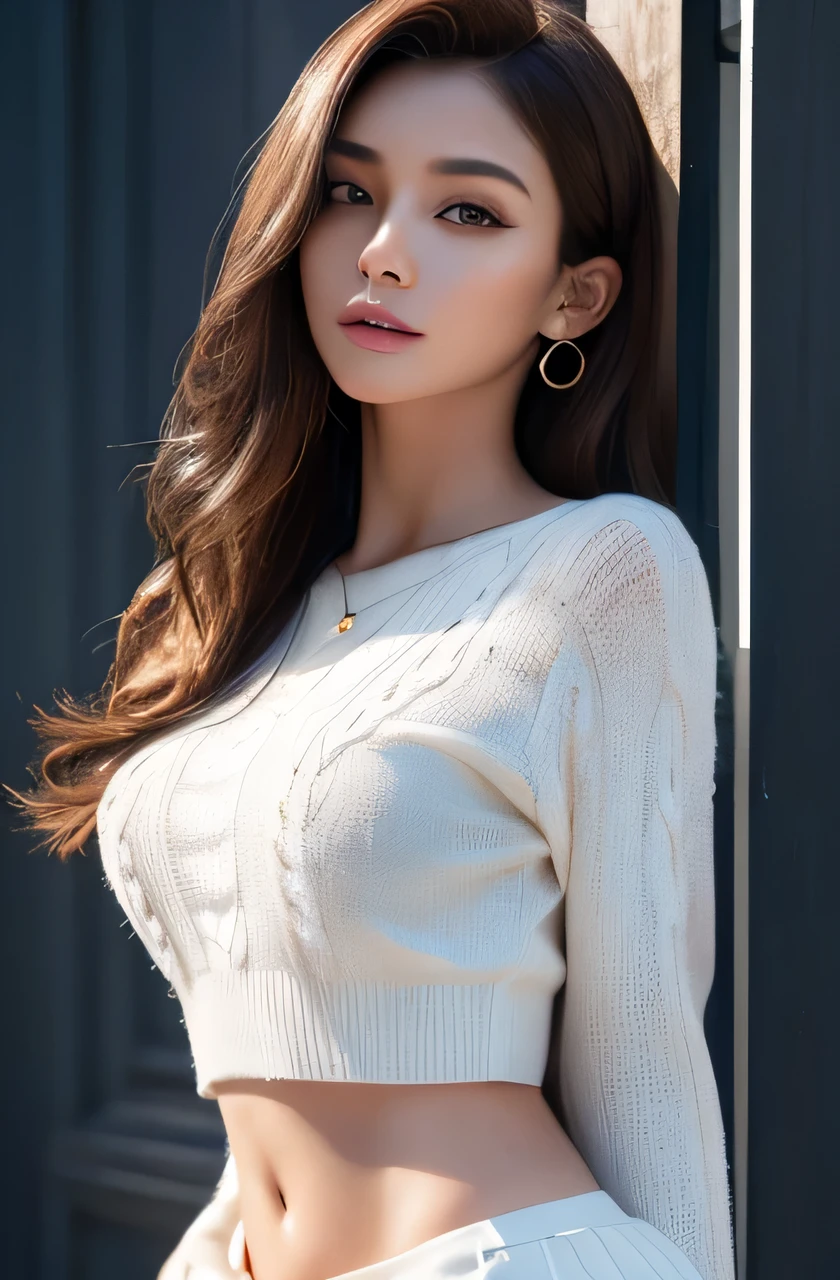 one-girl，a fashion model，18yr old，[[[[Close-up cleavage]]]], [[[[climaxing]]]], [[[[rapeseed]]]], [[[[shoulder]]]], perfect  eyes, Perfect iris，perfect lips，perfect teeth，Perfect Skin，with fair skin，HighDynamicRange，Movie Girl，(delicated face)，(Highly defined faces)，（White under underwear），(Raised sexy)，(Long hair with a shawl)，Bedrooms，（kneeling on a bed），（Beautiful curves,Slim,Attractions），green trees outside the window，fresh flowers，4K Ultra HD, 超高分辨率, (realistically: 1.4), Best quality at best，tmasterpiece，（pastel colour：1.2）