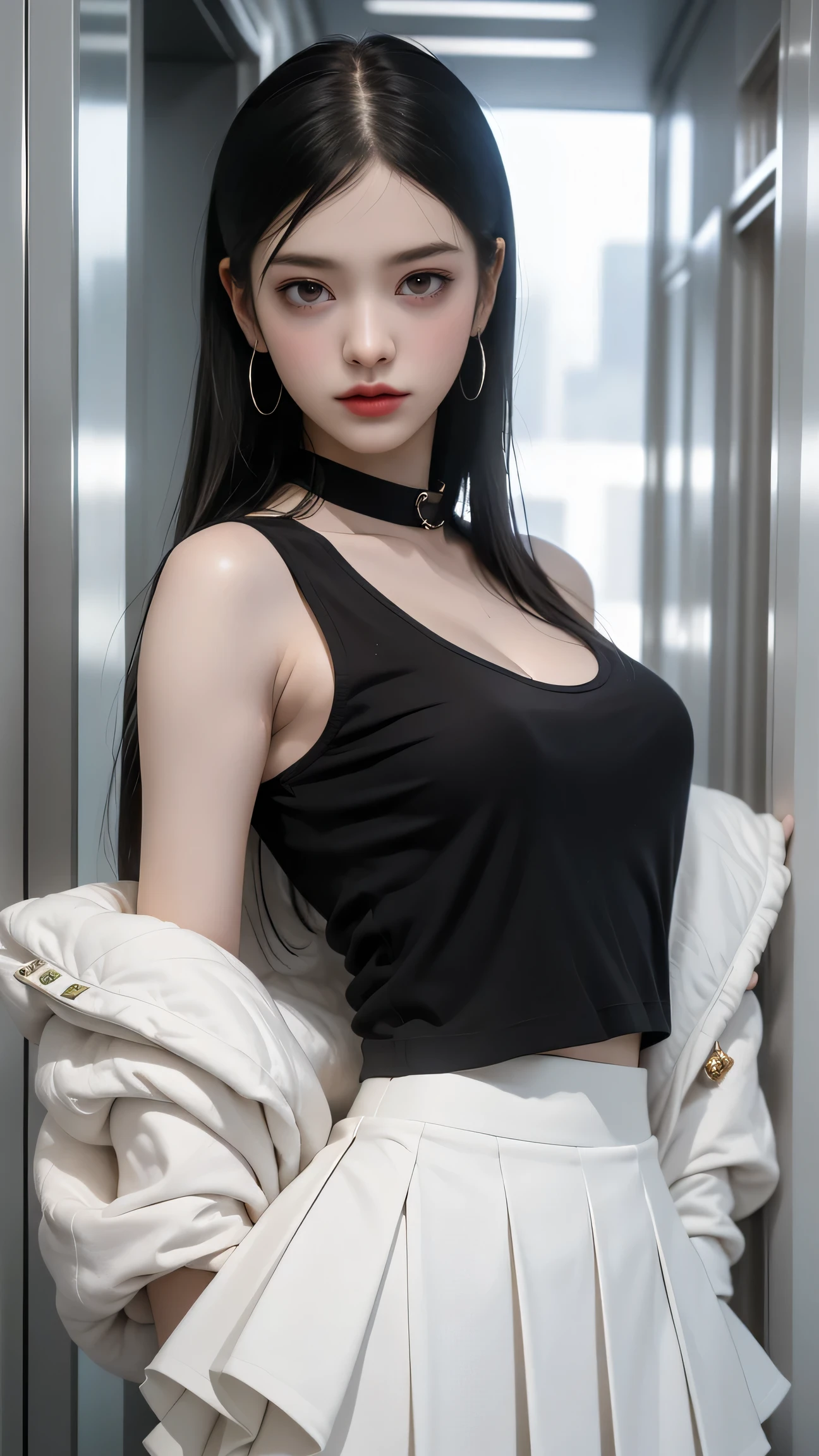 Perfect human body、(Cinematic Digital Artwork: 1.3), High quality, masutepiece, of the highest quality, Super Detail, Illustration, [4K Digital Art]、 lndswgnr, (Sharp Focus: 1.5), (Moody lighting:1.2), depth of fields, Bokeh, 4K 、High resolution, ultra-detailliert, the Extremely Detailed CG Unity 8K Wallpapers, Realistic, Photorealsitic, Raw photo, beautifull detailed face, pale skin, realistic glistening skin, Detailed Cloth Texture, detailed hair texture, Perfect body, Beautiful face, acurate, Anatomically correct, Highly detailed face and skin texture, Natural neck length, (Beautiful hands), (Glossy skin:1.2), thin legs, Thin feet, Detailed people、A detailed face、细致背景、　　　　　　Sexy Woman、large full breasts、Large cleavage、Naked man sleeps、Woman caressing、Oil muscle、Wet hands and body with fluorescent lotion、body or clothing wet with mucus,、(((Sweat))), ((Woman straddling a man))、White top and black mini skirt、1boy、1girll、hetero、Intense SEX