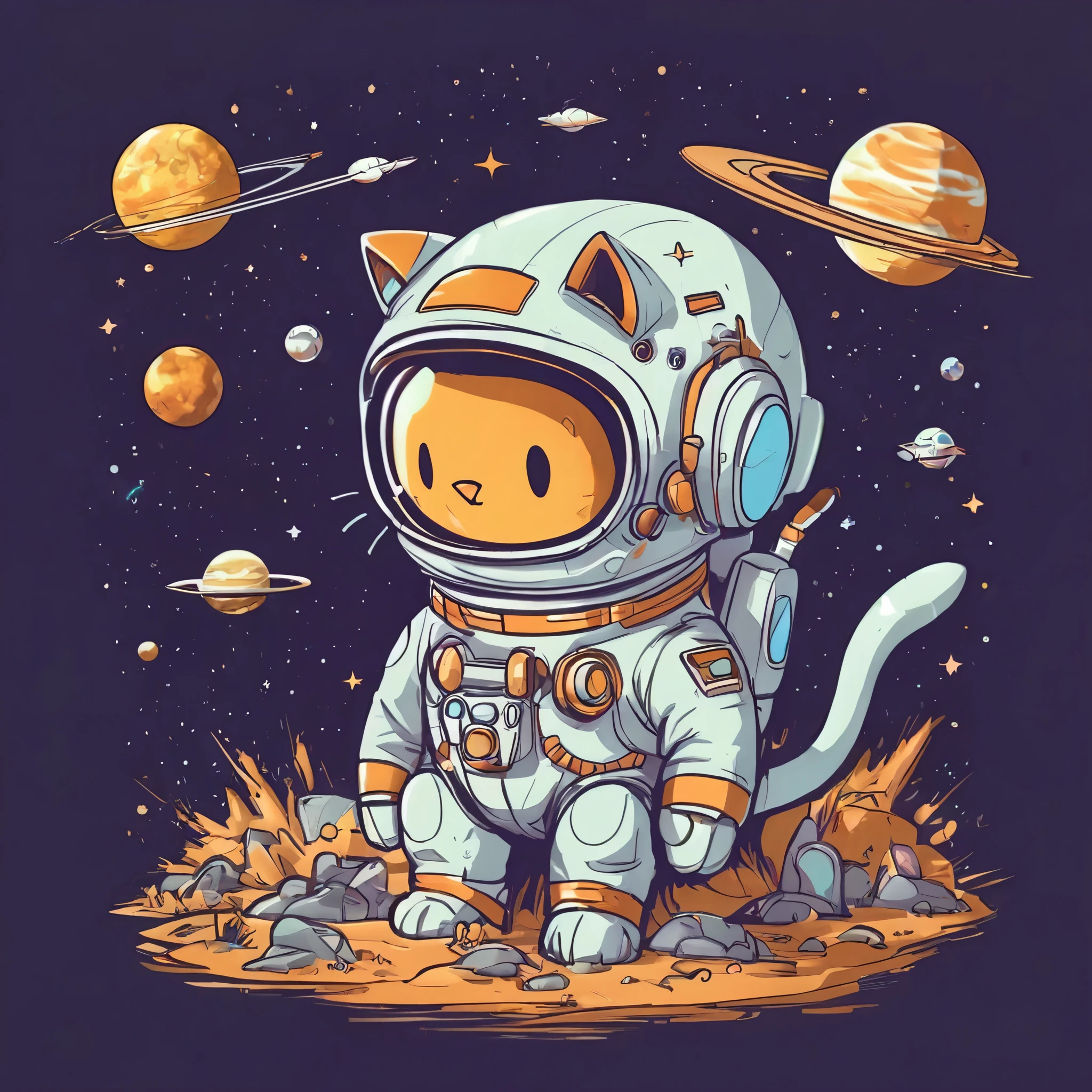 Space Cat T-Shirt