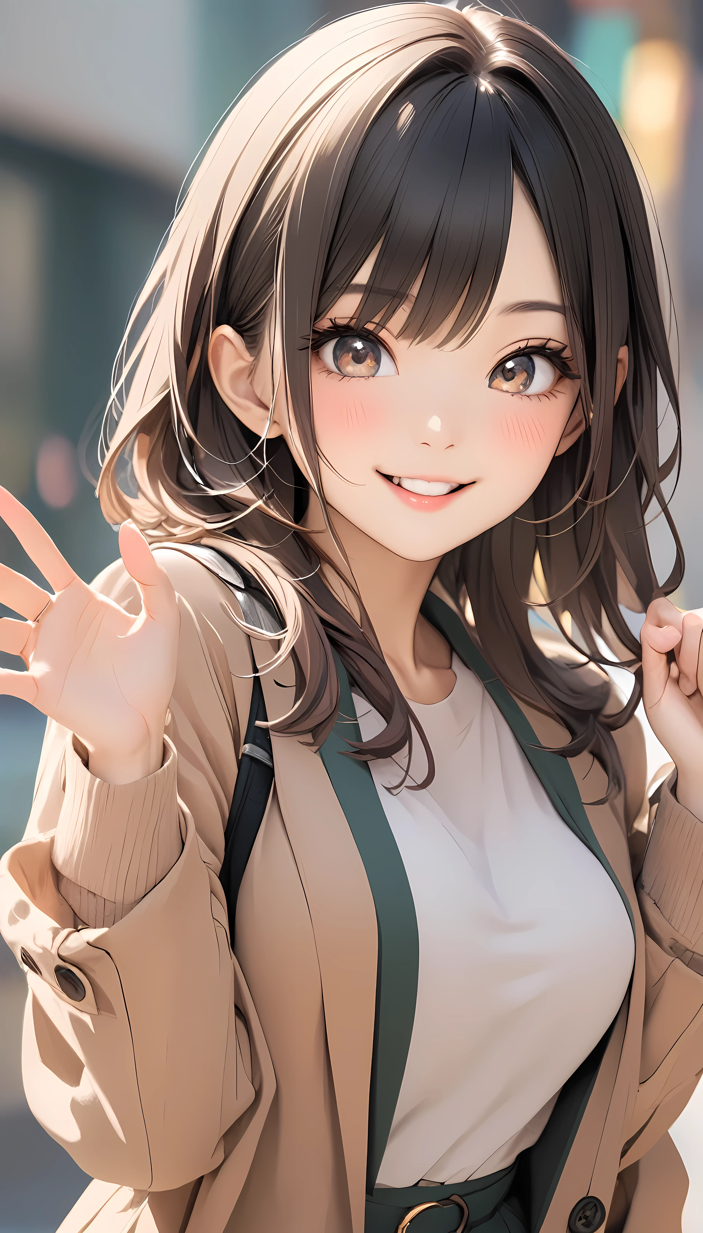 Attractive looks, Cute hand gestures, ARW