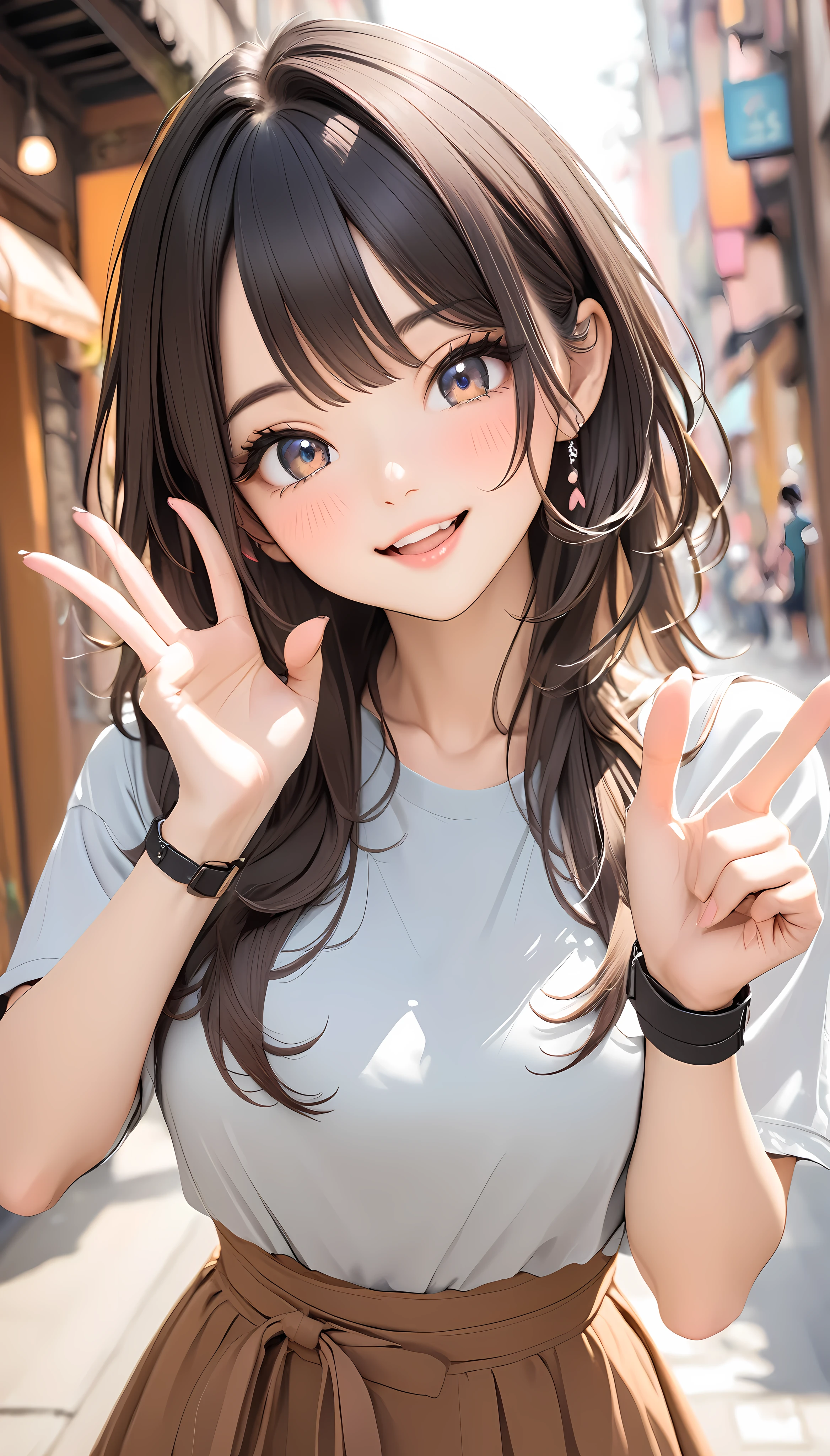 Attractive looks, Cute hand gestures, ARW