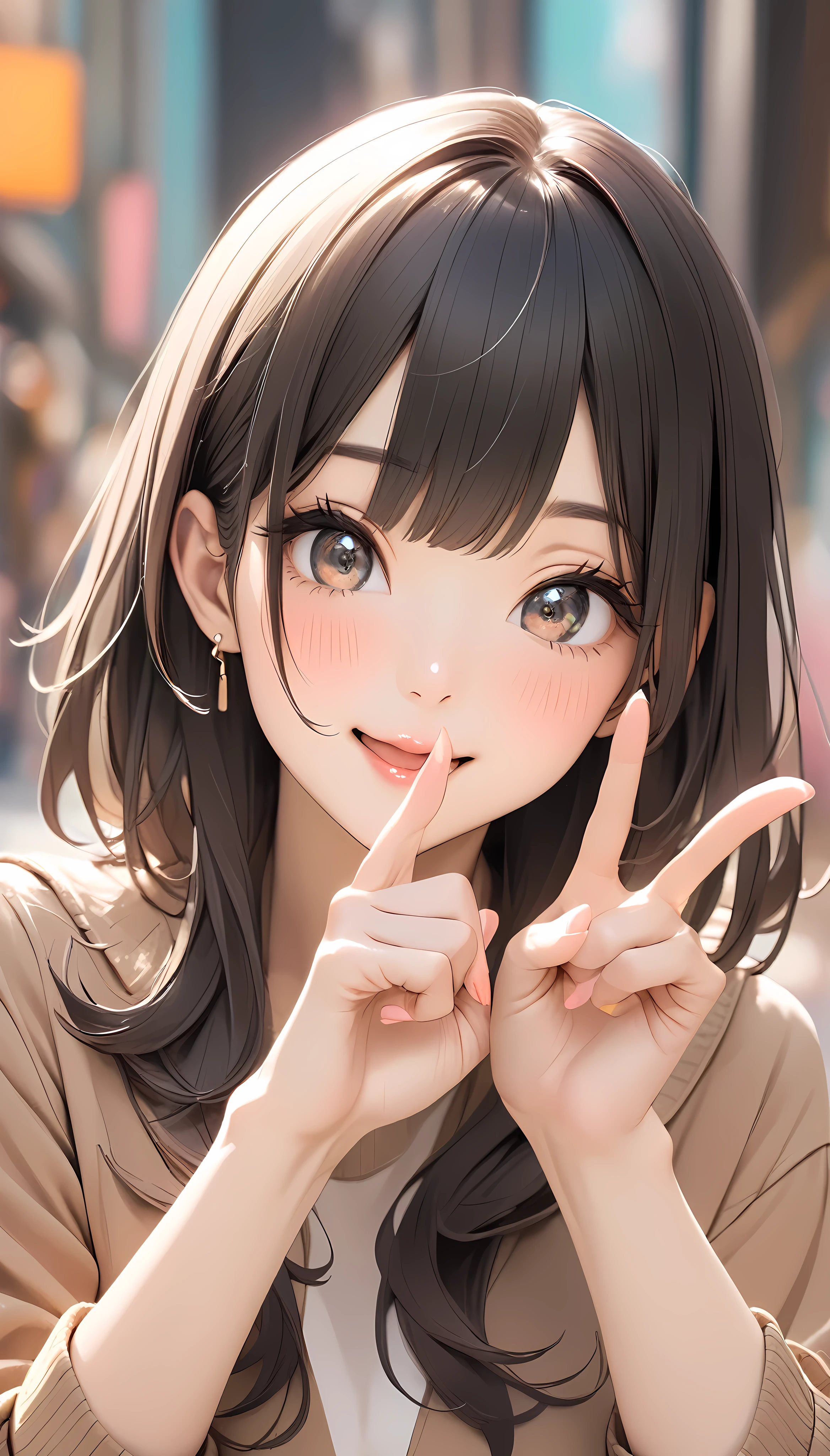 Attractive looks, Cute hand gestures, ARW