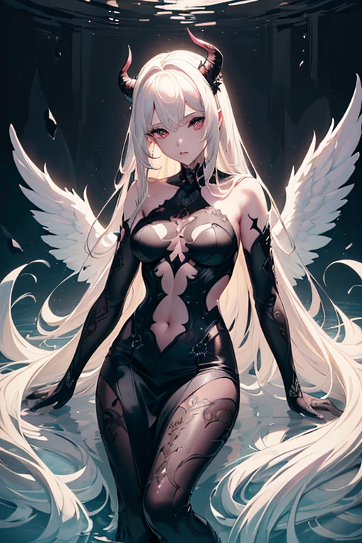  ((best quality)), ((masterpiece)), (detailed), 1girl, Character design, female, dynamic poses, long white grey hair, grey white eyes, very skinny, detailed, best quality, no accesoires around the neck, no shoes, prominent collarbones, skinny arms, flat stomach, visible hip bones, full body, blank white background, plain background, white background, red and white clothing, Bloodborne inspired, occult aesthetic, occult, detailed and intricate steampunk and detailed gothic, NSFW, Very dramatic and cinematic lighting, cosmic horror, grim-dark, side-lighting, perfect face, NSFW, Fluttering lace flared long knee length dress with frilly petticoats, knee length dress, pleated petticoats, petticoats gothic, complex lace boots, side-lighting, gothic aesthetic, wielding a mighty sword with mechanical components, mandalas, small breasts, a fairy, various different types of insect wings, NSFW, full body, whole body, body, plain background, white background, blank background, no background, white background NSFW, chains, full body, whole body, head-to-toe NSFW 