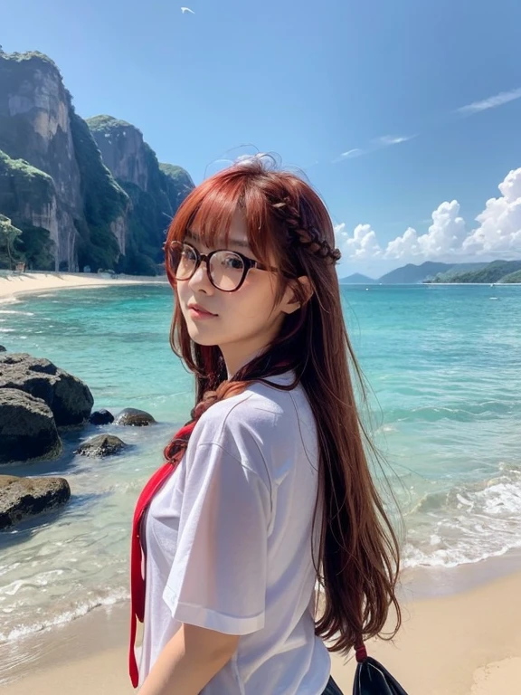 Korean Asian woman wearing glasses,beach, have glasses, Korean girl, แว่นตาthick, 1., 2, thick, 2, beautiful Asian girl, Asian girl, เด็กสาวและcute, have glasses on, phenomenon, cute, big glass, สาวแมวcuteมาก...,School uniformญี่ปุ่น,braid,red hair,smooth,sea,beach,sand,น้ำsea,School uniform,Bangs,Asian Korean woman wearing glasses,beach, Have glasses, Korean girl, แว่นตาthick, 1., 2, thick, 2, beautiful Asian girl, Asian girl, เด็กสาวและcute, Have glasses on, phenomenon, cute, big glass, สาวแมวcuteมาก...,Japanese ,Braid,Red hair,smooth,sea,beach,sand,น้ำsea ,Selfie photo,girl using panties black,The shirt got wet.,Clear glasses lenses