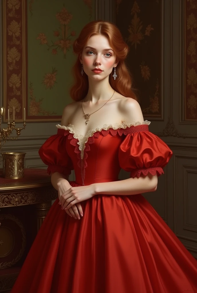 Claire Redfield as a noble lady from the Victorian Era