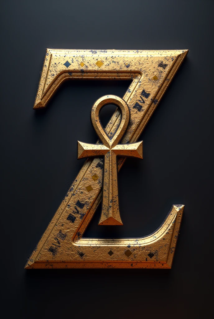 z with egyption ankh through it