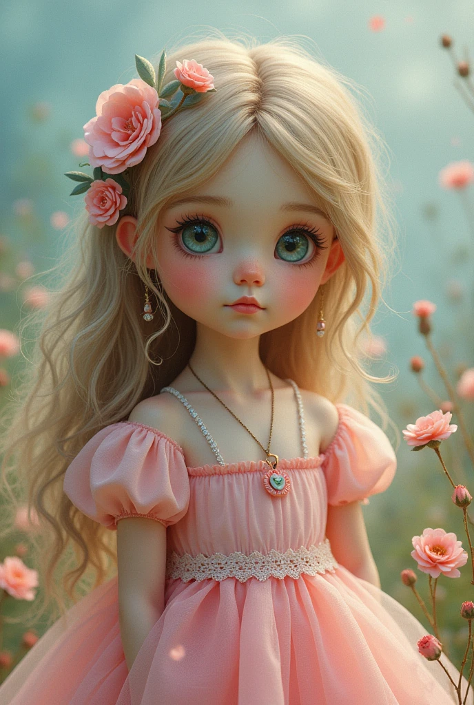 Ultra-realistic CG K ,((premium、8k、32k、Masterpiece、NFFSW:1.3)), (superfine illustration)、(super high resolution), (((adult body))), (Masterpiece, Best Quality:1.2),a beautiful girl,Skin details processing...,The eyes are finely described...,delicate hair,long wavy hair,long light hair,She has a big bow on her head..,modern clothing ,pink violet, yellow and green,clean background