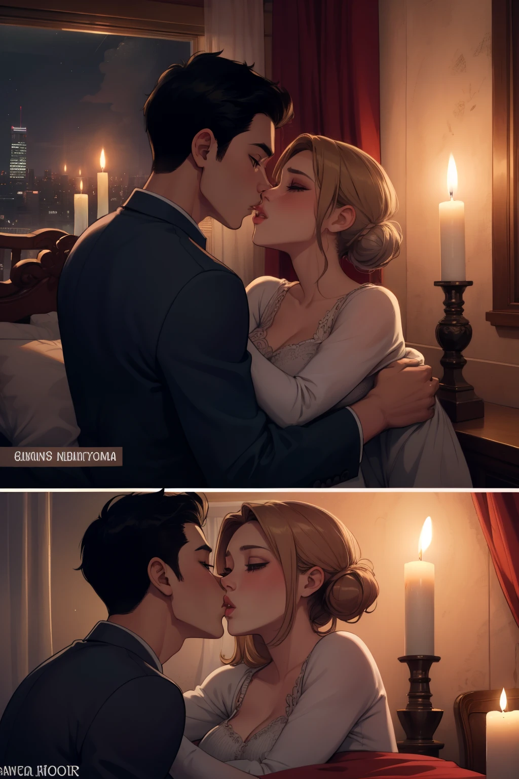 masterpiece, best quality, unity 8k wallpaper, illustration, very detailed, ((sexual harassment, rape,pain, kiss,1 woman, 1 male, first sound)), whole body, sweat, Warmth, solid, big bust ((In Greek and Roman mythology)),(((Pregnant mom)))(((kiss)))