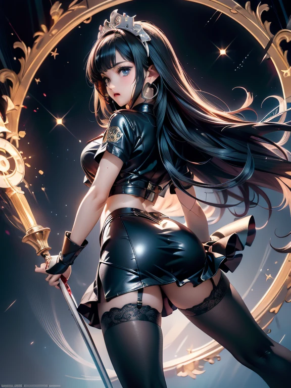 Close-up of a woman in a short skirt standing on a boat, Extremely detailed Artgerm, Murata and artgerm series, style art, Art style, Fashion trends, Beautiful and seductive anime woman, IG model | artistic sprout, Artistic germ style, 《Overwatch》Anna, like artjem