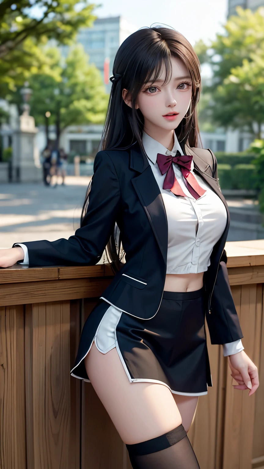 (photorealistic:1.4), best quality, masterpiece, ultra high res, 1girl, (detailed face:1.2), (detailed eyes:1.2), (detailed hair:1.2), (detailed clothes:1.2), 4k, (detailed color:1.2), Ultra detail texture, ulta detail, ultra hight, realistic, 16k, selena (/mobile legends bang-bang/), perfect body, bobs, full body, 1 woman, bokeh, detail eyes, detail face, White hair, scarf