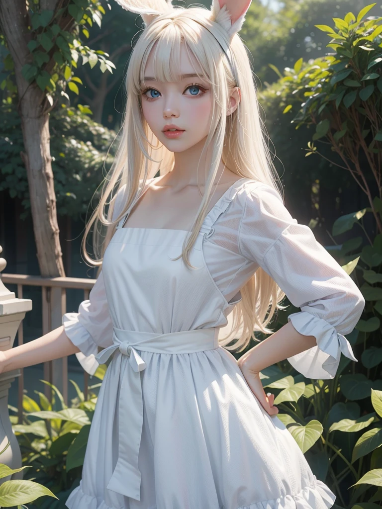 ((masterpiece)), ((Highest quality)), ((High resolution)), ((Detailed Background)), ((Highly detailed CG Unity 8k wallpaper)), alone, shiona, Blonde Hair, Long Hair, blue eyes, Hair bundle, Cowboy Shot, naked
