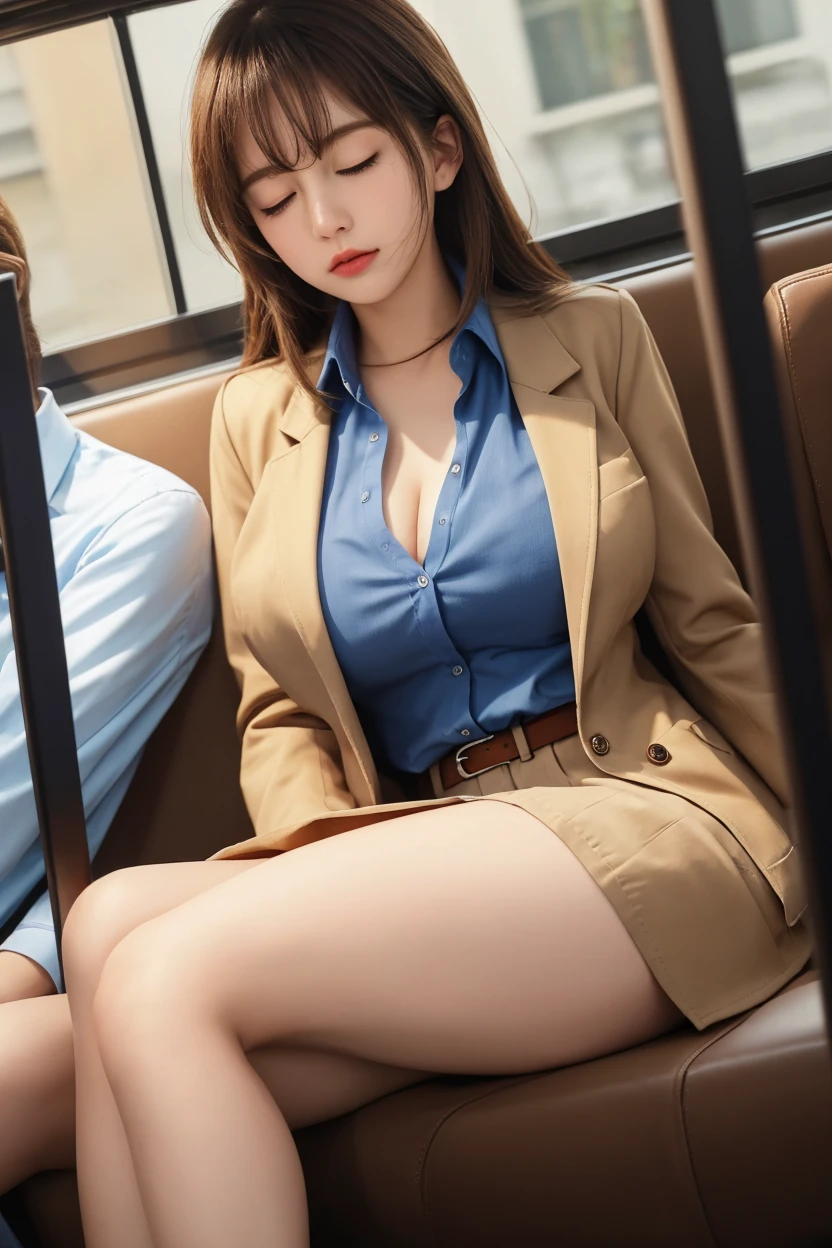 1Man girl、top-quality、超A high resolution、Raw photo、(Authentic skin texture:1.3)、Colossal tits、breastsout、Wavy blonde hair、Picture-perfect face、Professional artwork、((Perfect female body))、Beautiful expression、beauitful face、serene expressions、beautidful eyes、High School Uniforms、Schoolgirl Uniform、a miniskirt、White T-Pack Pants、beauty legs、full body Esbian、(Accidental sexy pose:1.3)、(Immersive atmosphere、Chiaroscuro:1.5、brightened light:1.2、Luminous lighting)、(red blush:0.5)、realisitic:1.3、longshot、(ambient lights:1.3)、Professional artistic background、、Rape on the train、Being molested、Being raped、Being touched by an unspecified number of people、peeking out from above、upturned ass、Show me your sloping buttocks、Appeal to viewers、spill、(Nipple process: 1.3)、s ass、Turned、、upturned ass、Show me your sloping buttocks、upturned ass、Stick your big butt out towards the viewer、Random Sexy Poses、R-18 performance、Female genitals、masturbation(Masturbation) 、hands on crotch、insertion(SEX) 、Wet、Ejaculation on the body、Massive ejaculation、ahe face、Iki face(cum on)、Too much orgasm and ahe face、Mischievous(sexuell)