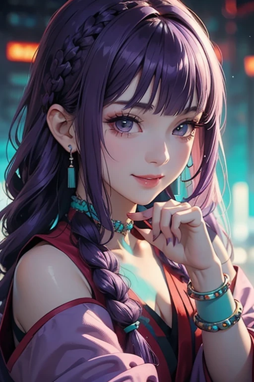 Watercolor Touch、Bleeding、a woman、luminous design, pastel colours, ink drips, spring lights,Artistic,black and purpleand yellow,Counterattack
