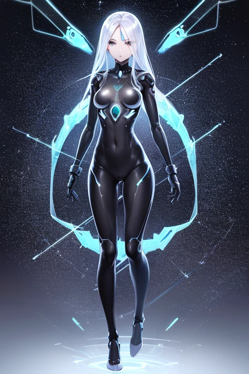 ((Best Quality)),High resolution, (Android Girl 1),Ava the Robot、Mechanical parts、mechanical、mechanical skeleton、Transparent body:1.4,(The skin is transparent except for the head, allowing the mechanical structure to be seen.),(breast、Nipples、genital、The structure is made of transparent skin with the same exact size as a human.),(No skin like humans, just the shape),(walk),(Full body front:1.8)