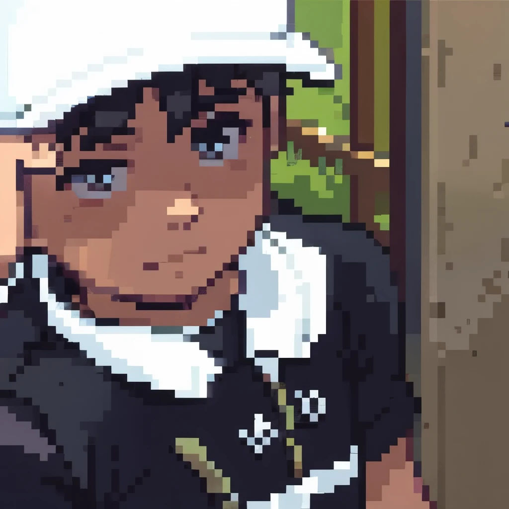 Pixel art, pixel style, sprite, Boy in cap,  boy 