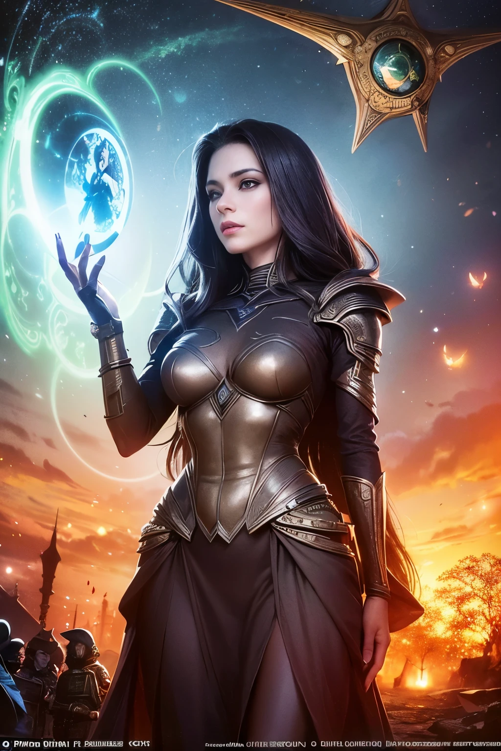 I met a beautiful chronomancer who had returned from the future. She told me of things that I had never heard or imagined and showed me one of them in her hand.