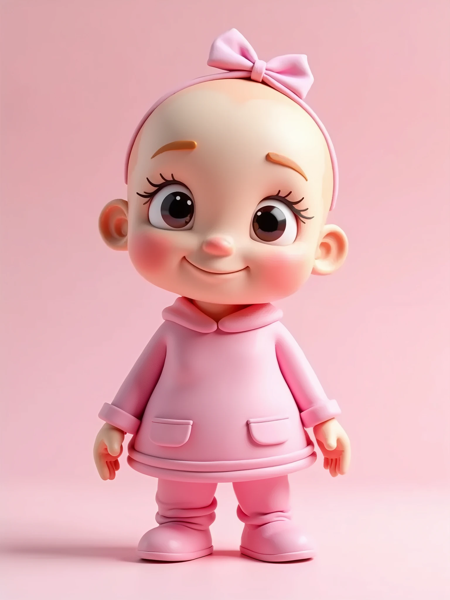 (( best qualityer ))baby de 9 meses, without hair, baldie, baby, brunette skin, baby fofa, Brown eyes, mulatto, baby muito fofa, baby linda, baby encantadora, pink dress, baby linda