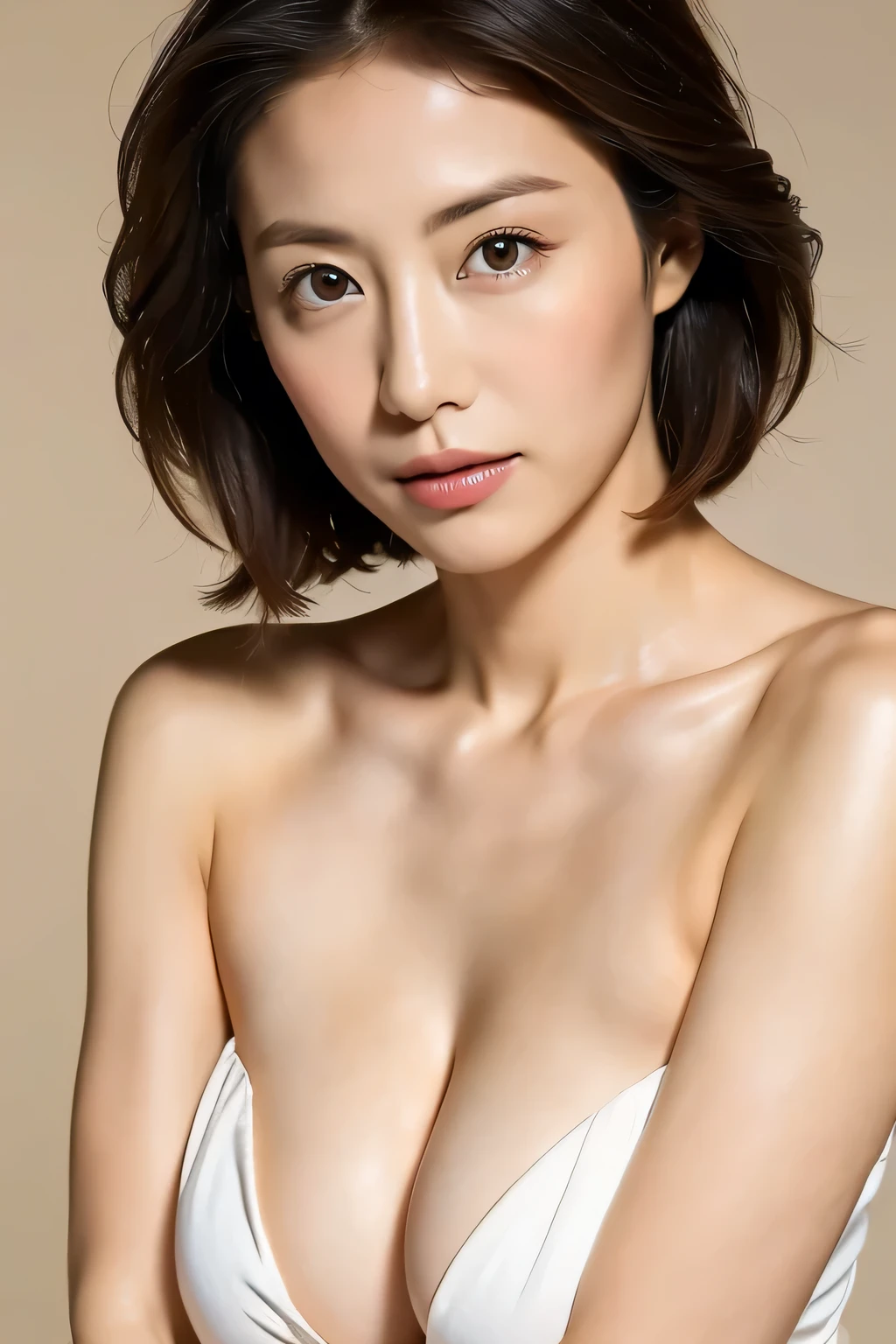 (Best Quality,16k,masterpiece),
Very beautiful Japanese model, , Distinctive facial features, Big Breasts,
Realistic, Realistic, West Shot,
(Sexy pose), Attractive appearance, Completely naked,