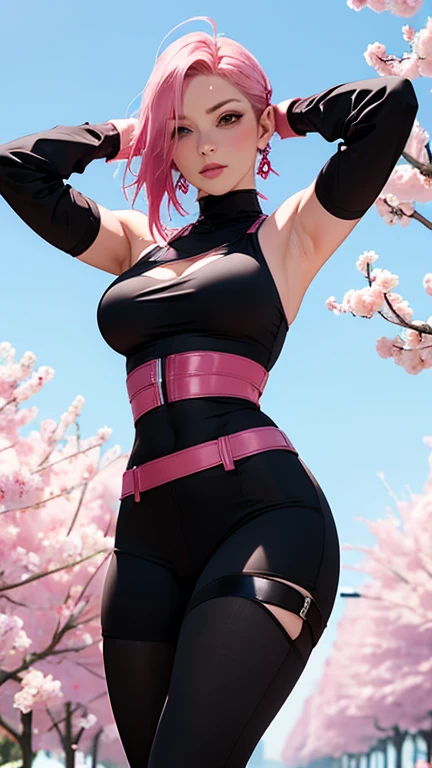 Fitness girl。whaite hair,Touch the milk,Pout to the audience,Red eyes,Miniskirts are cute,full bodyesbian,Best quality split high resolution