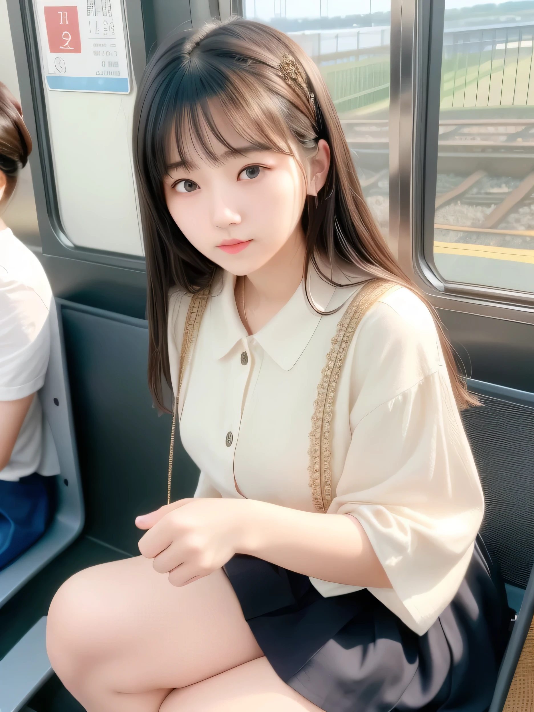 (NASS SFY:1.4)、(masterpiece:1.2, Top quality:1.2), Intricate details,(summer、on the train:1.2)、(Black hair)、(bicycle、full dress、skirt、Clothes are torn:1.2)、(The men around me were wearing black tights....、The men around me are wearing sunglasses...、All the men around me are wearing masks..) a woman、(Clothes are torn)、(20 year old woman)、(lower one&#39;s eyebrows、、shout、to run away、The stick goes into the groin、Clear fluid comes out of the groin、Blood flows from the groin) bearded man, surrounded by Three Men, [Terrified, Think carefully, dark,blood,(Three Men)、Hug the man holding your waist、bearded manが胸をつかむ、Young man snuggling、bearded manが腕をつかむ、Grab the leg、Man and woman Have sex、M-shaped legs、(、His penis goes between my legs)、fight、tie your hands、Tie your chest with a rope、convict、imprisonment、(undue 、Ejaculate on the body:1.2、 in the)、(licking old man)、(snuggle、touch the chest)、((Navigate carefully),(Two men、1 female,Have sex),(Top Girl,straddle),( Sealed)、(Put your hands in your pants, A fat man forcefully snuggles a woman)、(Put your hands behind your back., Tied up)、(Tied up、ロープでtie your hands)、(story、With sleeves)、(NASS SFY),(A man and a woman,Have sex),、(Lift your chin、、shout、Painful face、Expression of pain)、((NASS SFY),(one man and one woman,Have sex)、(blush、:1.2)