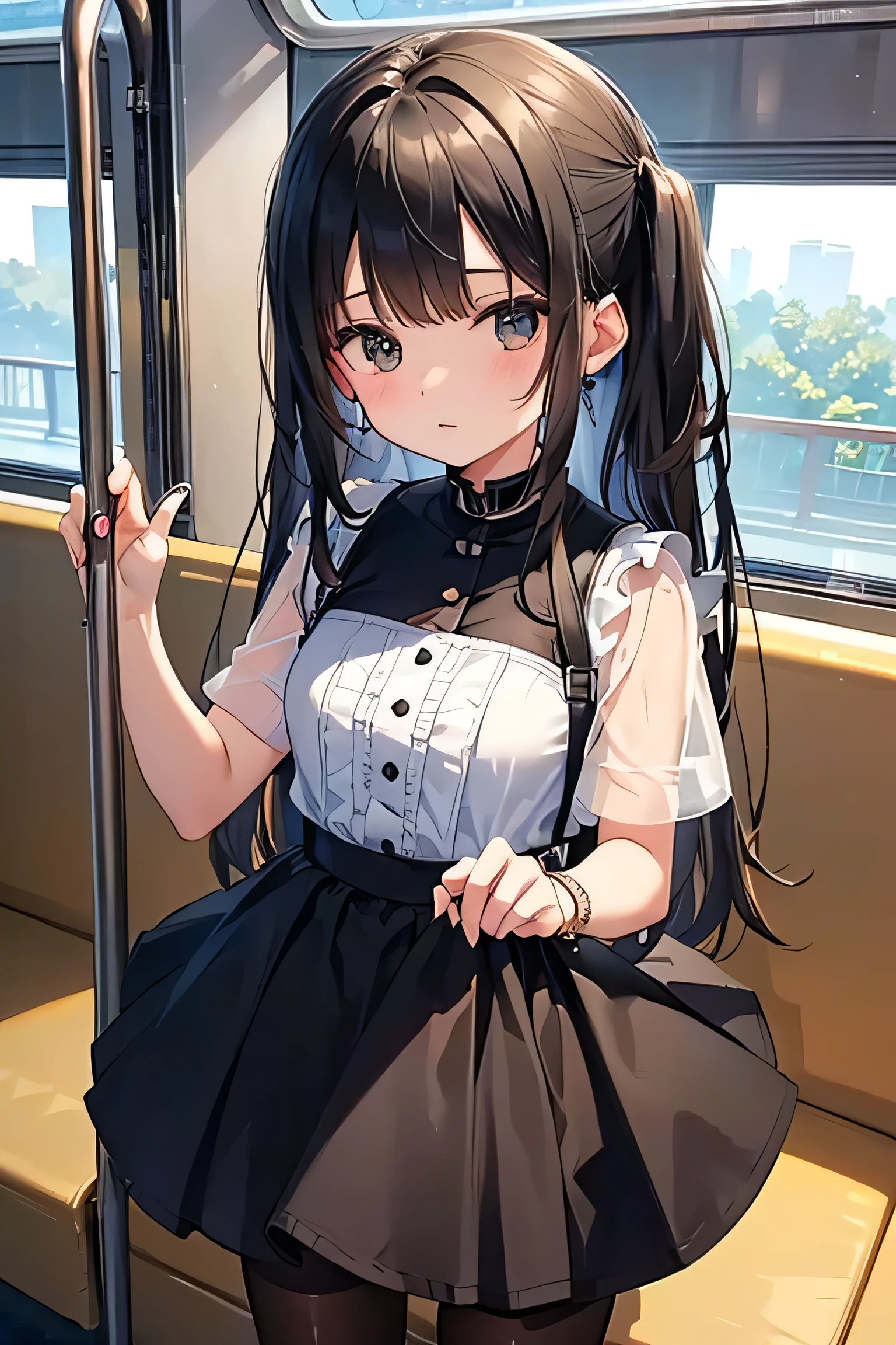 (NASS SFY:1.4)、(masterpiece:1.2, Top quality:1.2), Intricate details,(summer、on the train:1.2)、(Black hair)、(bicycle、full dress、skirt、Clothes are torn:1.2)、(The men around me were wearing black tights....、The men around me are wearing sunglasses...、All the men around me are wearing masks..) a woman、(Clothes are torn)、(20 year old woman)、(lower one&#39;s eyebrows、、shout、to run away、The stick goes into the groin、Clear fluid comes out of the groin、Blood flows from the groin) bearded man, surrounded by Three Men, [Terrified, Think carefully, dark,blood,(Three Men)、Hug the man holding your waist、bearded manが胸をつかむ、Young man snuggling、bearded manが腕をつかむ、Grab the leg、Man and woman Have sex、M-shaped legs、(、His penis goes between my legs)、fight、tie your hands、Tie your chest with a rope、convict、imprisonment、(undue 、Ejaculate on the body:1.2、 in the)、(licking old man)、(snuggle、touch the chest)、((Navigate carefully),(Two men、1 female,Have sex),(Top Girl,straddle),( Sealed)、(Put your hands in your pants, A fat man forcefully snuggles a woman)、(Put your hands behind your back., Tied up)、(Tied up、ロープでtie your hands)、(story、With sleeves)、(NASS SFY),(A man and a woman,Have sex),、(Lift your chin、、shout、Painful face、Expression of pain)、((NASS SFY),(one man and one woman,Have sex)、(blush、:1.2)