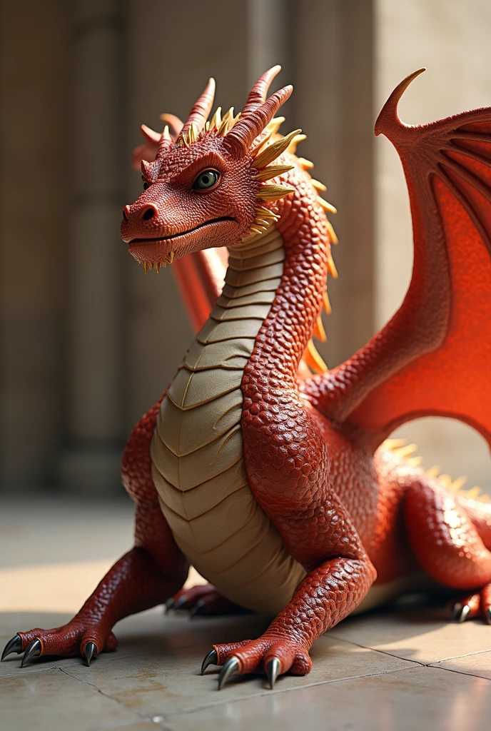 A large golden dragon with many spikes and sparkling scales all over its body flew up to the highest tower of the castle.. Soon, Behind the Walls, noise was heard from the flapping of its huge wings and gusts of heat. "That evil dragon again", - thought the princess and pulled the hem of her dress.. "Only his fucking was no longer there. sucks", - she said gritting her teeth and resolutely went out onto the small balcony of her tower.. The same tower, in which she was imprisoned indefinitely, And shebeen there since then, as soon as the nannies first noticed, that the nipples of the young princess began to swell excitingly, filling my chest with unknown desires, and barely noticeable red hairs began to appear above the pussy, her consciousness is even more disturbing.