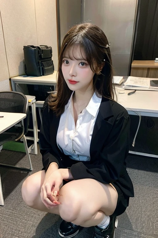 (high quality), (NSFW:1.2), (school _uniform :1.2), (split screen:1.3), (A delinquent:1.3),(girl's pantyhose:1.1), (glamorous and mature high school girl and a Korean adult man enjoying a smartphone chat app :1.4), (Her smartphone display shows a number of Korean adult men chatting to a high school girl.:1.4), (Their chat language is English:1.6), (Men are waiting for her response:1.5), popup window, (And the man is requesting a chat with her on the smartphone screen:1.5). (Chat takes place alternately between women and boys:1.4), (each other places),