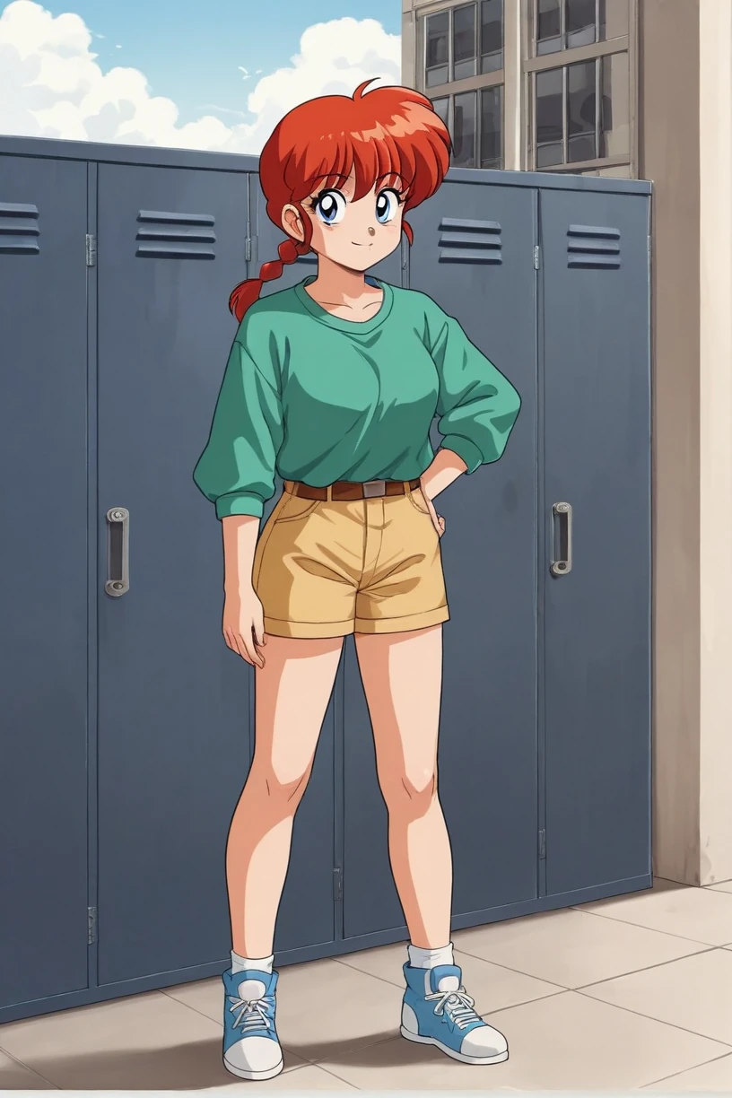 Scott Pilgrim Takes Off A boy Scott Pilgrim orange hair shirt jacket big eyes thick eyebrows Canada standing alone in the snow