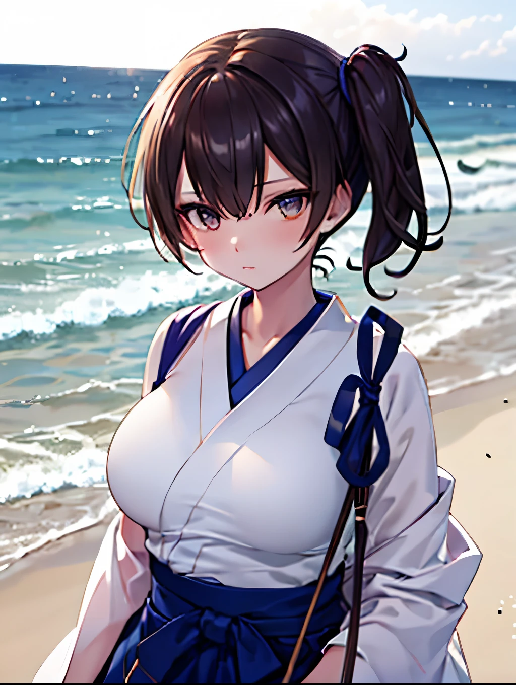 colorful, masterpiece, ultra high res, (photorealistic:1.4), Japanese comics style, 1girl, ((japanese comics cover:1.4)), wet hair, wet body, wet shirt, water drop on the skin, Japanese comics style, surreal painting, (masterpiece, finely detailed beautiful eyes: 1.2), hdr
