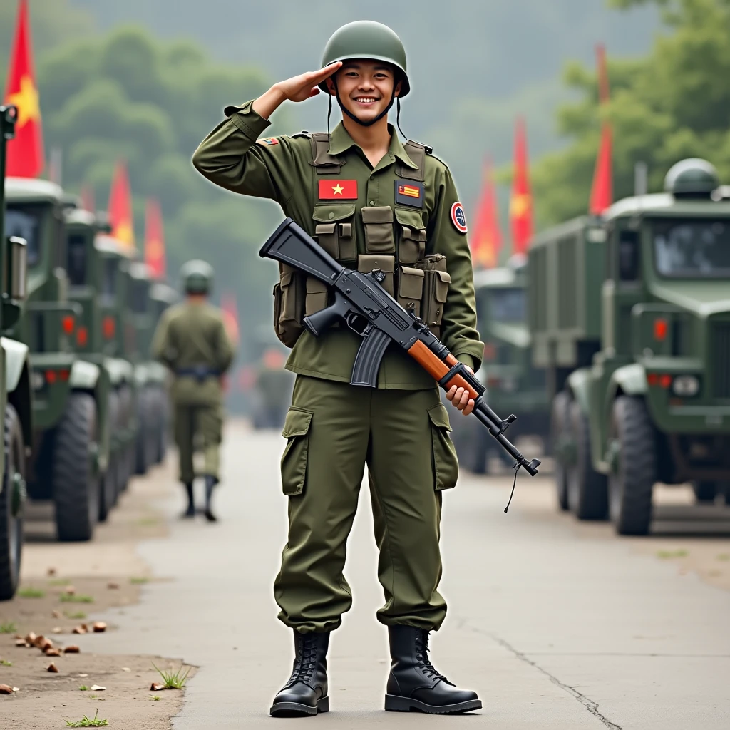 30-year-old Chinese soldier