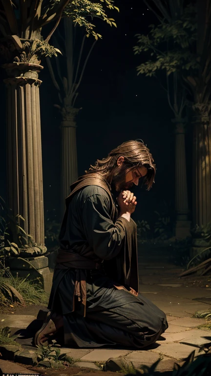 image of Jesus doing the resurrection of lazarus as it is described in the bible