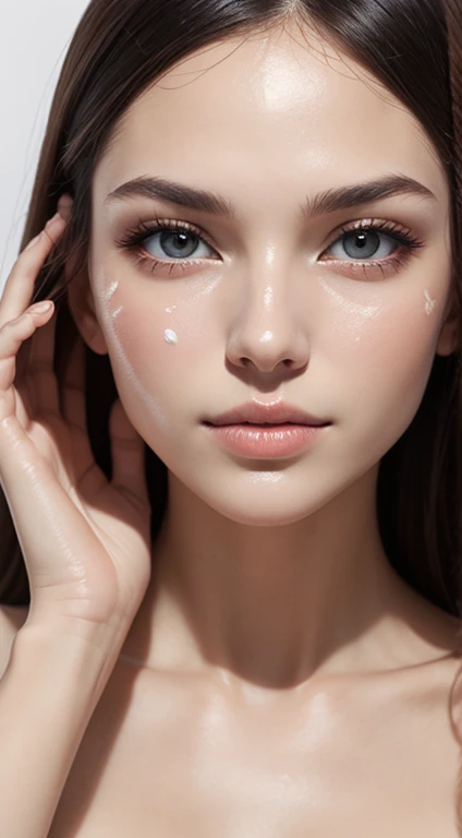 Putting sperm on a woman's face