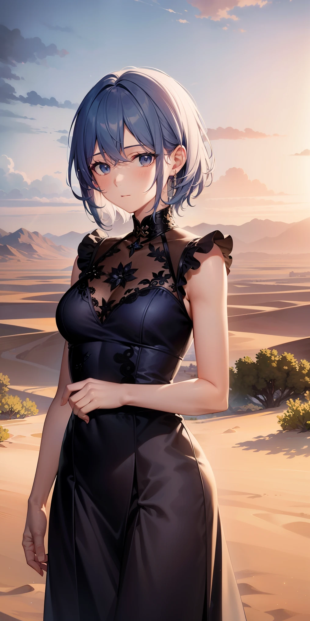 masterpiece, highest quality, Illustrations for novels, High resolution, 18+ Adult content, Sensual, Intimate, Emotional, Passionate, romantic, sweet, Adorable, Innocent, Pure, Fascinating, Fascinating, attractive, Mysterious, Fascinating, Fascinating, Immersive, Fascinating, dream-like, Surreal, Imaginative, Whimsical, artistic, Avant-garde, timeless, elegant, Sophisticated, chic, Sophisticated, ((Cowboy Shot)),(((A woman camping under a starry sky)).