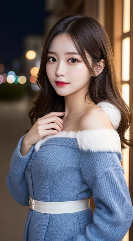 korean woman, (masterpiece, pretty person, polluted smile), virtual youtube, detailed skin texture, detailed cloth texture, beautifully detailed face, masterpiece, collarbone,