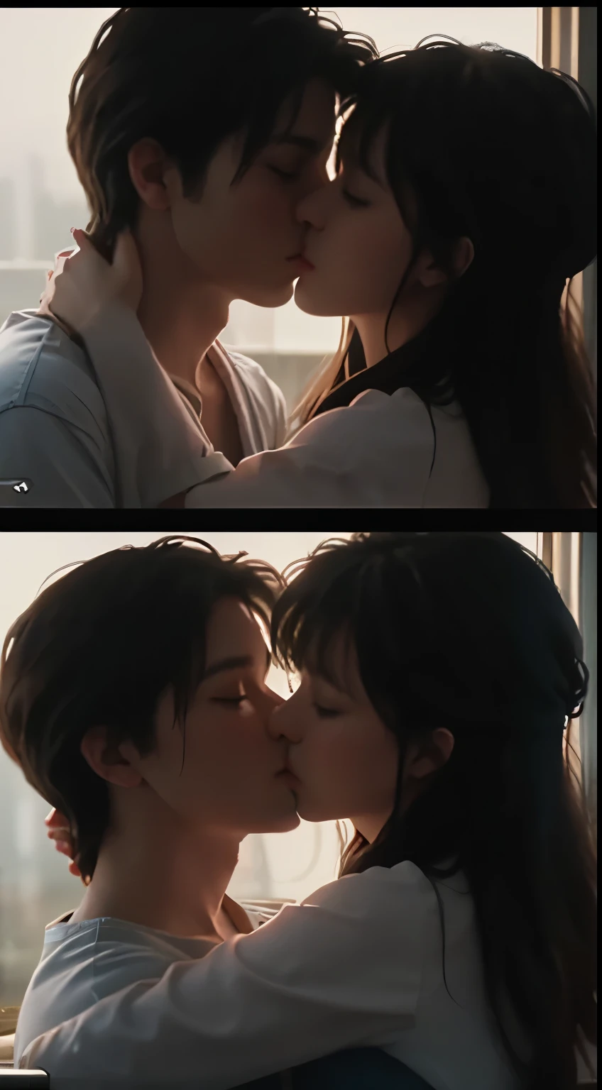 Kiss scene anime